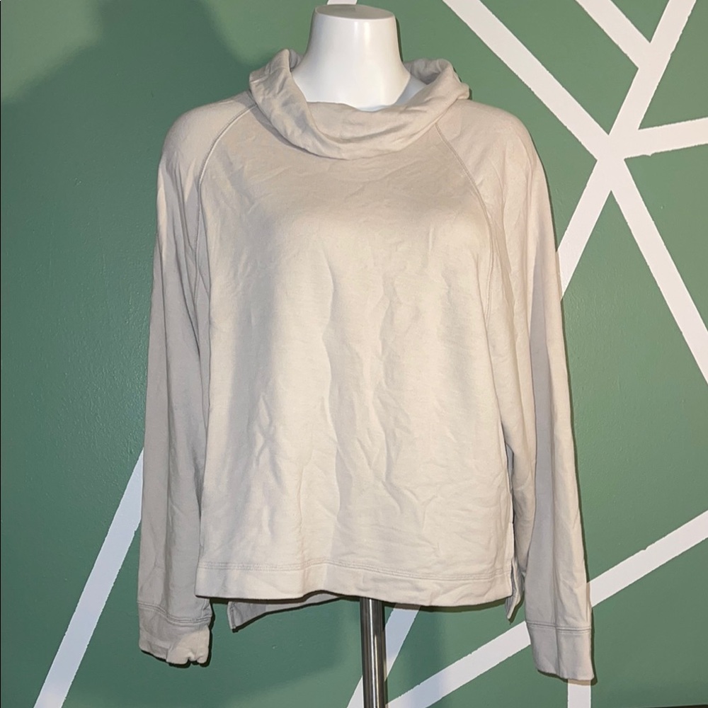 Old Navy Off-White Cowl Neck Top